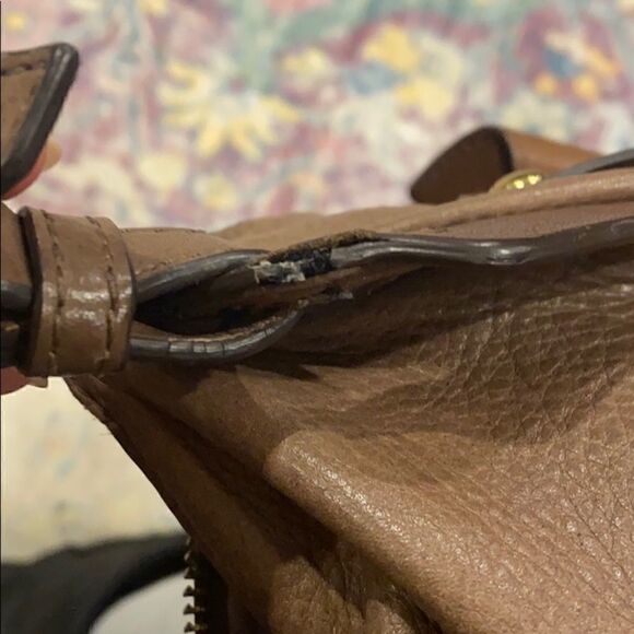 Kooba Leather Barkley Satchel in 'Naked' - Picture 7 of 11